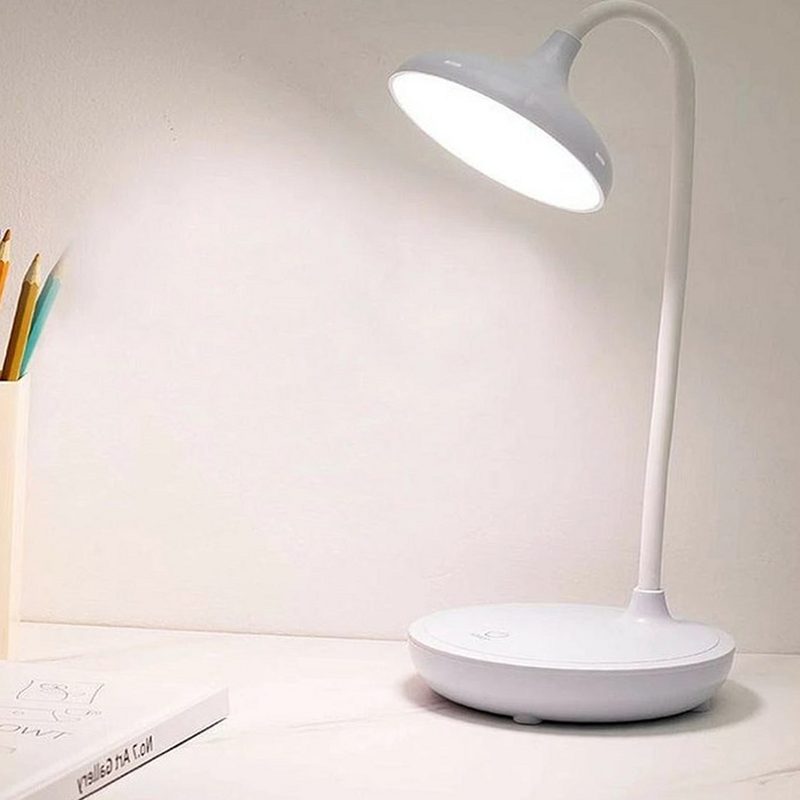 触控调光台灯 柔性灯颈 USB 充电阅读灯 细节图2