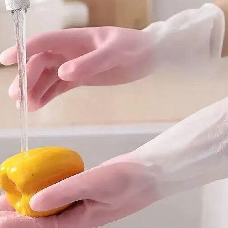 家用洗碗手套 防水丁腈手套 厨房清洁用 细节图1